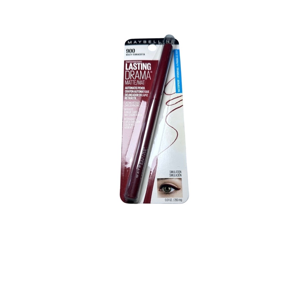 Maybelline Lasting Drama Matte Eyeliner 900 Rusty Terracotta Waterproof New